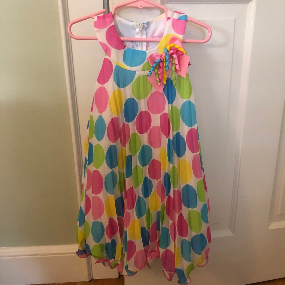 EUC toddler girl party dress size 3T